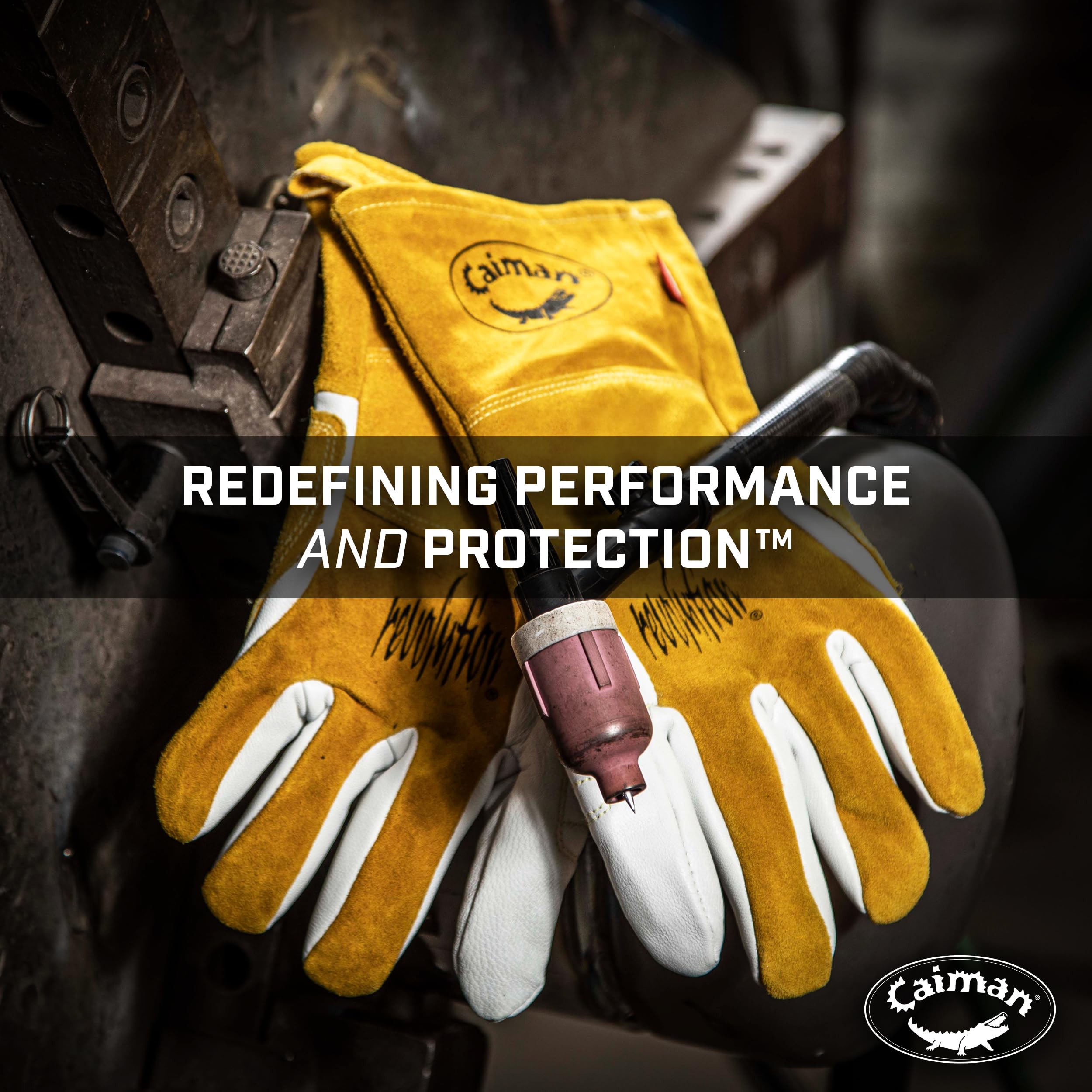 Caiman drag patch adds protection in high-wear welding zones