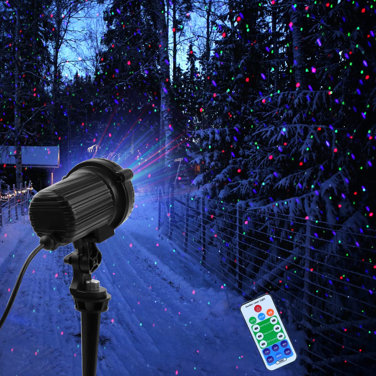 CAIYUE IP65 waterproof design protects during rain