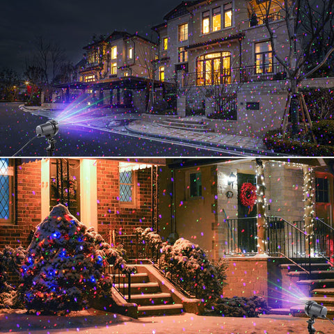 CAIYUE RGB firefly projection on walls for party ambience