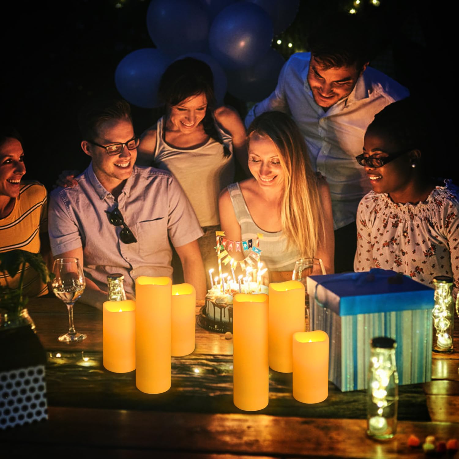 CAKETYCG economical long-lasting lighting for repeated use