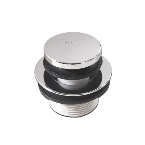 CalcMetal tip-toe bathtub drain stopper chrome provides a tight seal for efficient water drainage