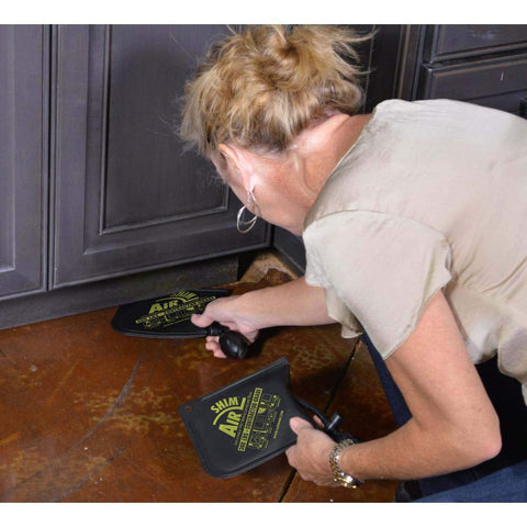 Calculated Industries AirShim supports multiple applications like appliances, cabinets and doors.