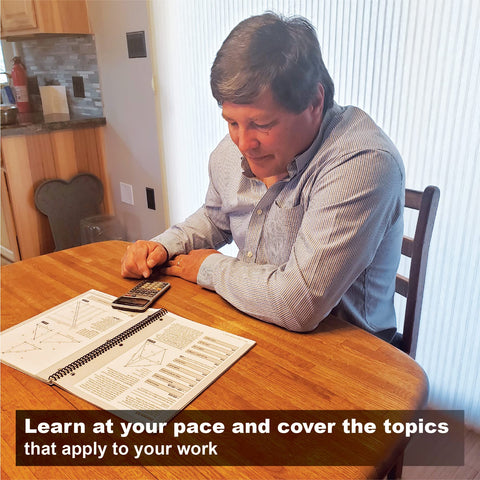 Calculated Industries Construction Master Pro workbook practice problems with answers reinforce real-world estimating.