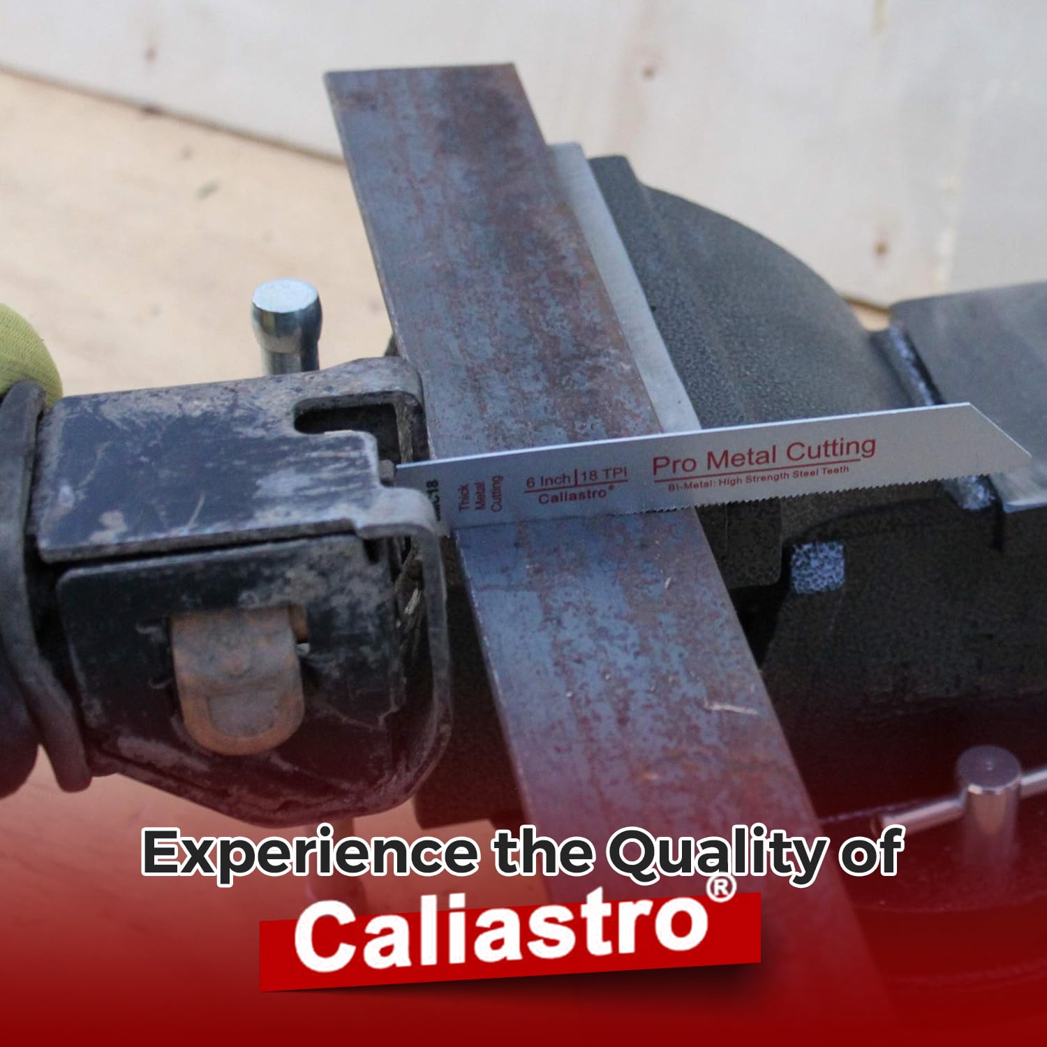 Caliastro blades stored in the included case for on-site portability