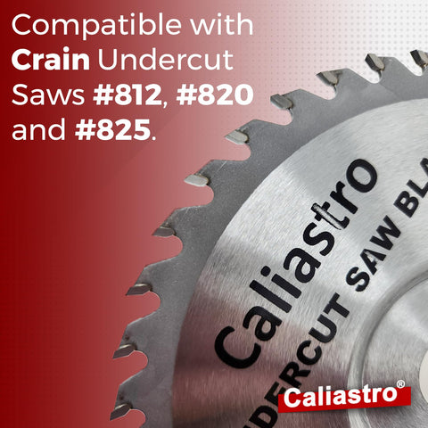 Close-up of Caliastro carbide teeth for durability