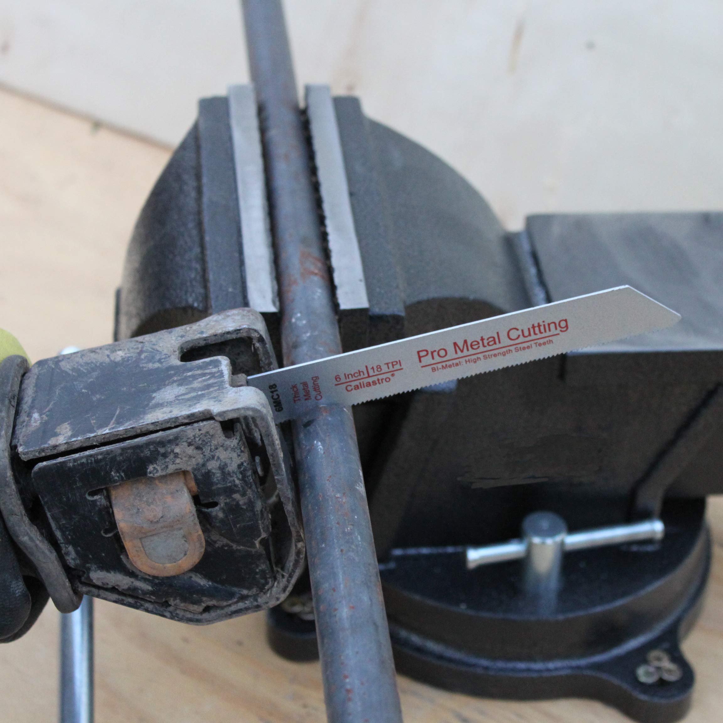 Caliastro blades compatible with major reciprocating saw brands for versatility