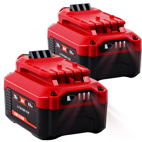 CaliHutt 6.0Ah battery front view shows high capacity for extended use.