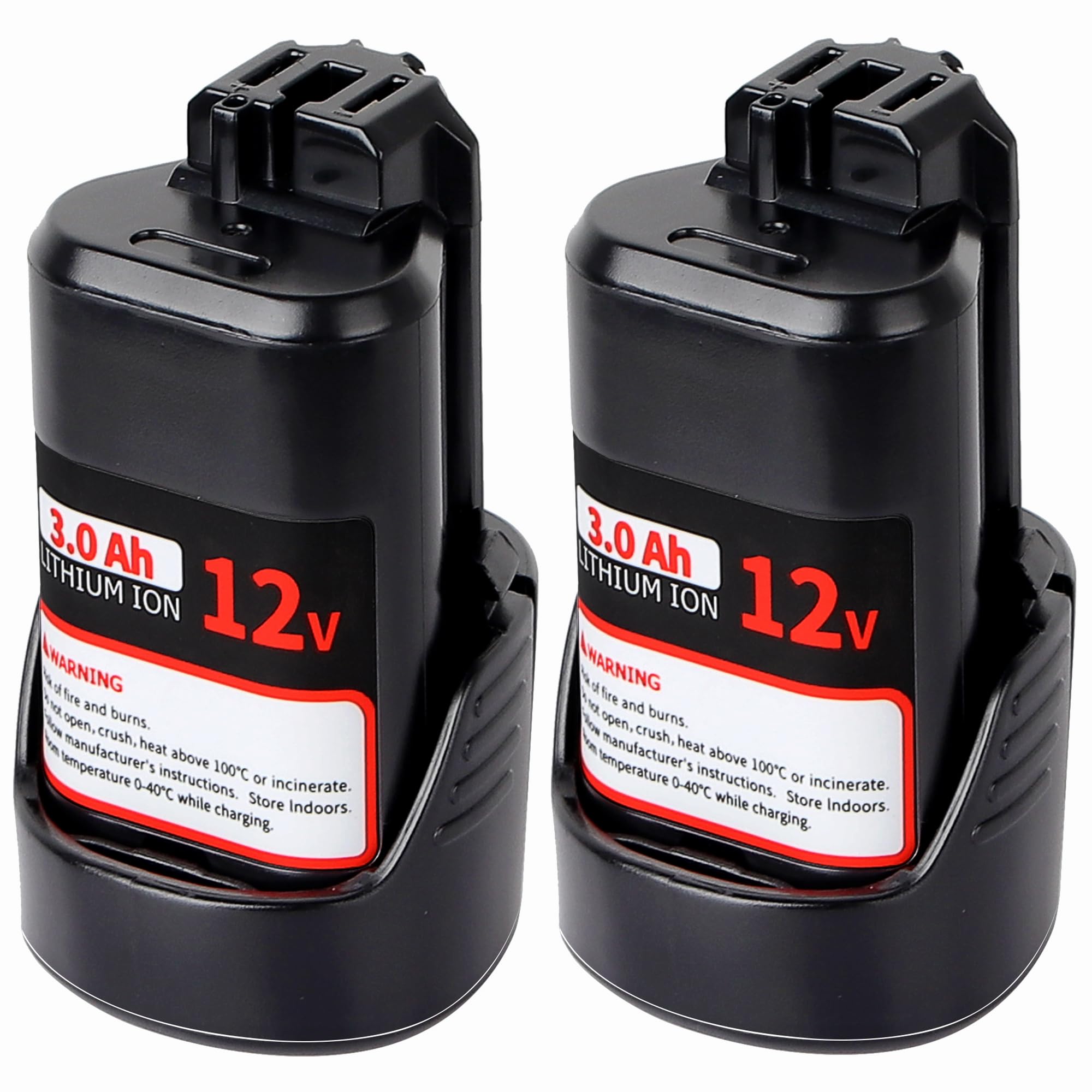 Calihutt Bosch 12V battery bat414 2-pack extends runtime for tasks.