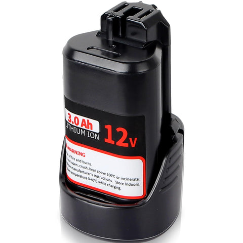 CaliHutt Bosch 12V BAT414 battery front view offering longer run time