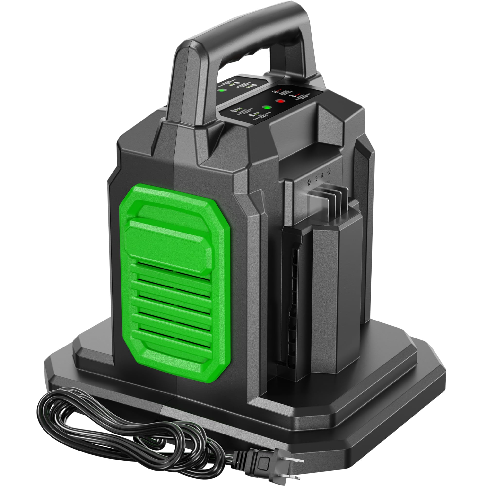 CaliHutt faster dual charger for EGO 56V with two fast ports for quick charging