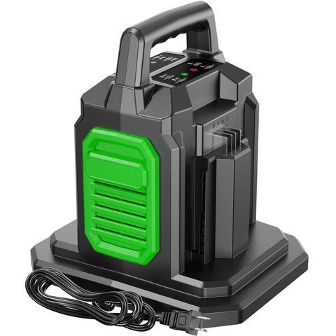 CaliHutt faster dual charger for EGO 56V with two fast ports for quick charging