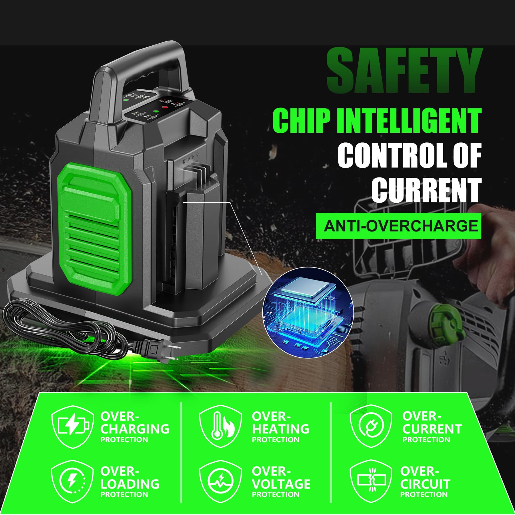 CaliHutt wide compatibility with EGO 56V batteries for seamless use