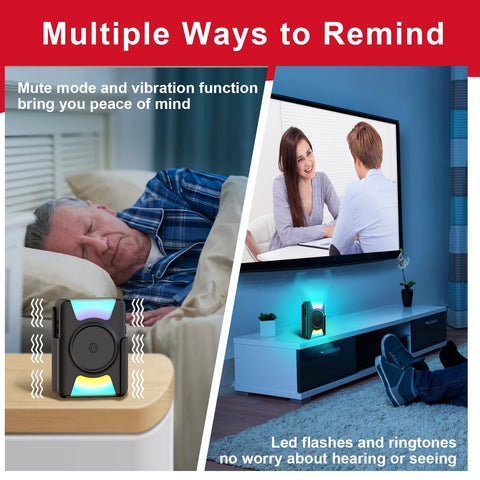 CallToU doorbell flashing light provides quick visual cues for visitors.
