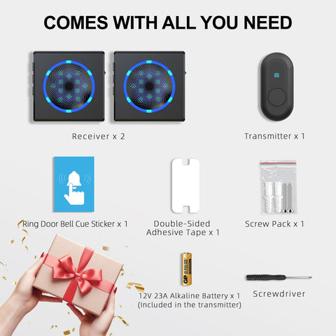 CallToU expandable system supports adding more buttons and receivers.