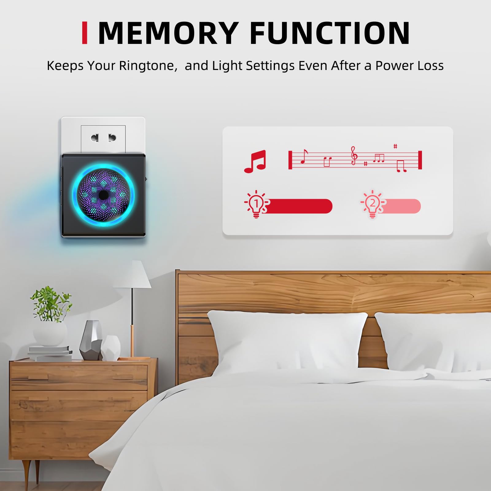 CallToU memory function preserves setup after outages.
