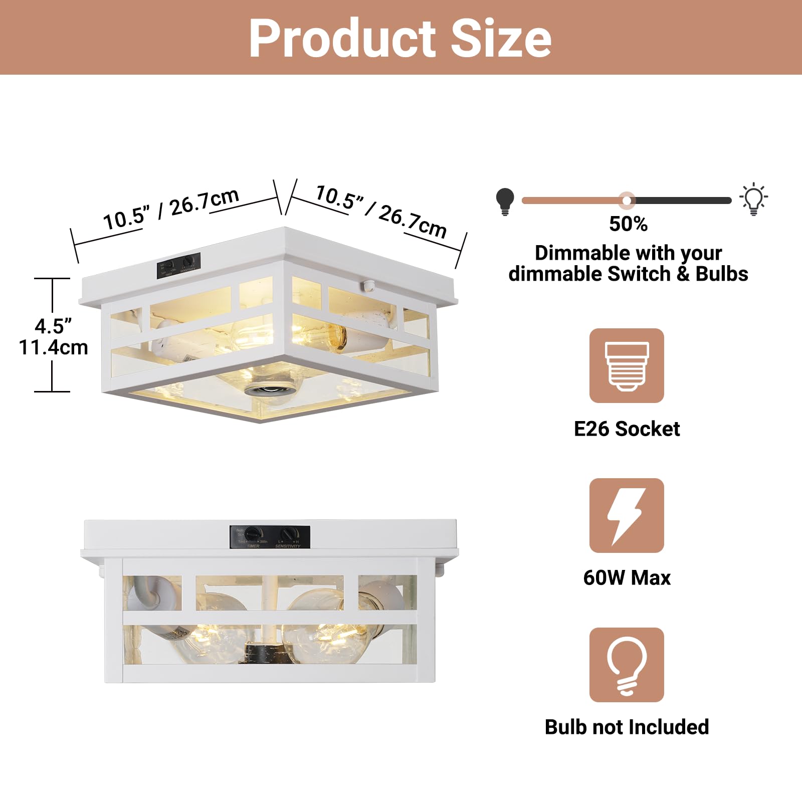 CALOKES dusk-to-dawn auto mode demonstrates effortless exterior lighting control