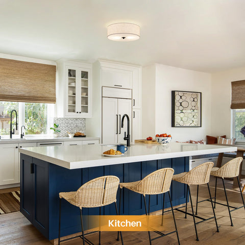 CALOKES easy-install ceiling light kit enables quick, tool-free setup