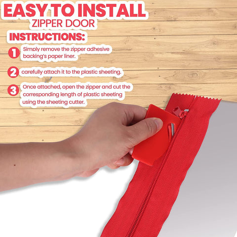CALPALMY zippered pack of four zippers ensures multiple entry points.