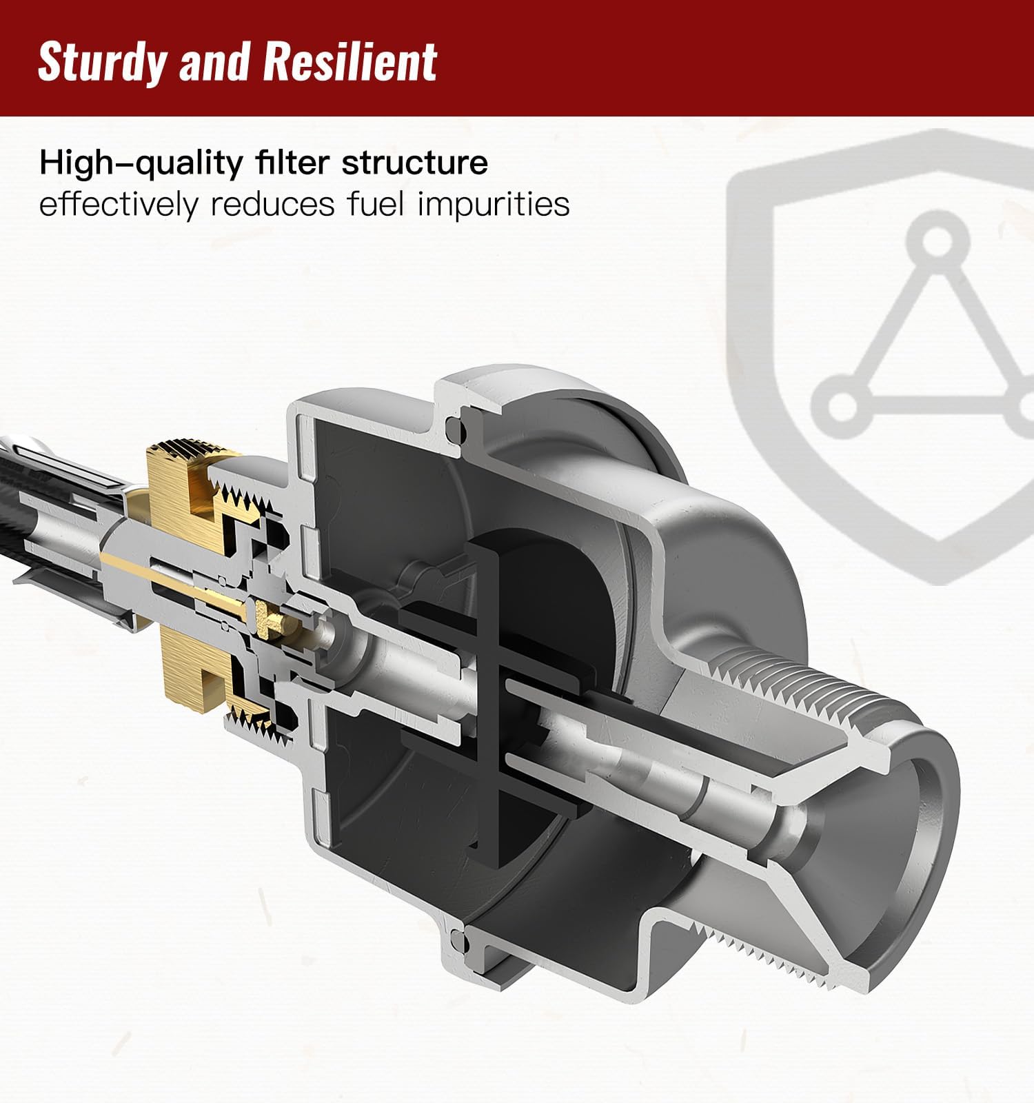 CALPOSE three-layer hose construction highlights durability during grilling