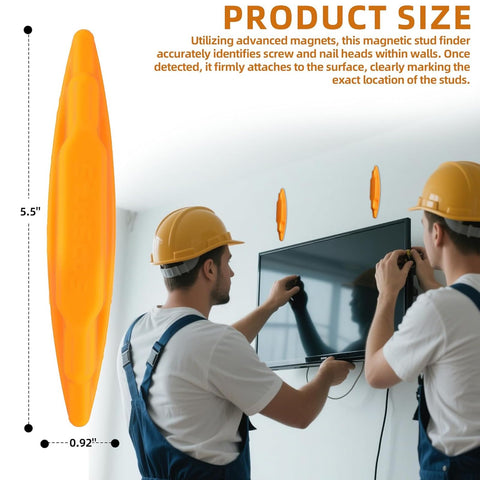 Calvana stud finder magnet marks precise stud locations on walls.