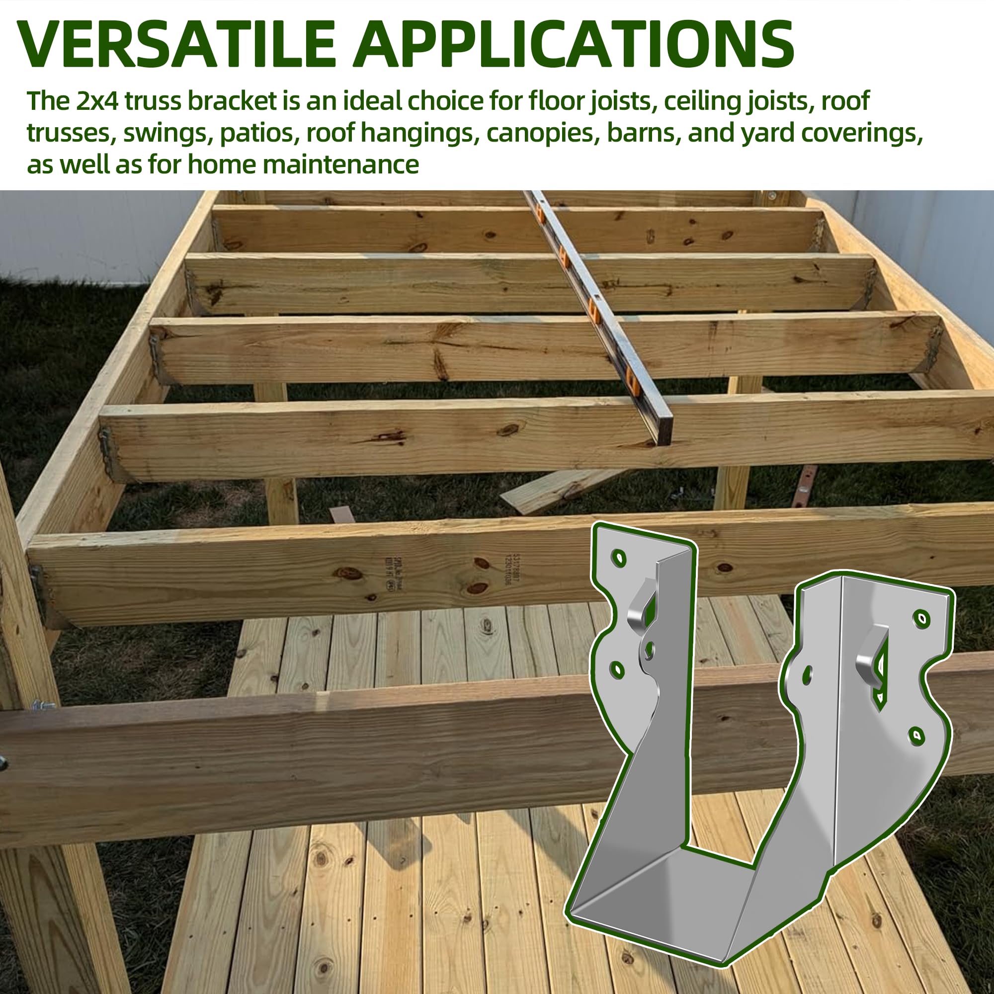 Calvana versatile supports for floors, ceilings, swings, and canopies