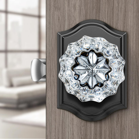 Calzibeno crystal door knobs interior add elegant sparkle to interior doors