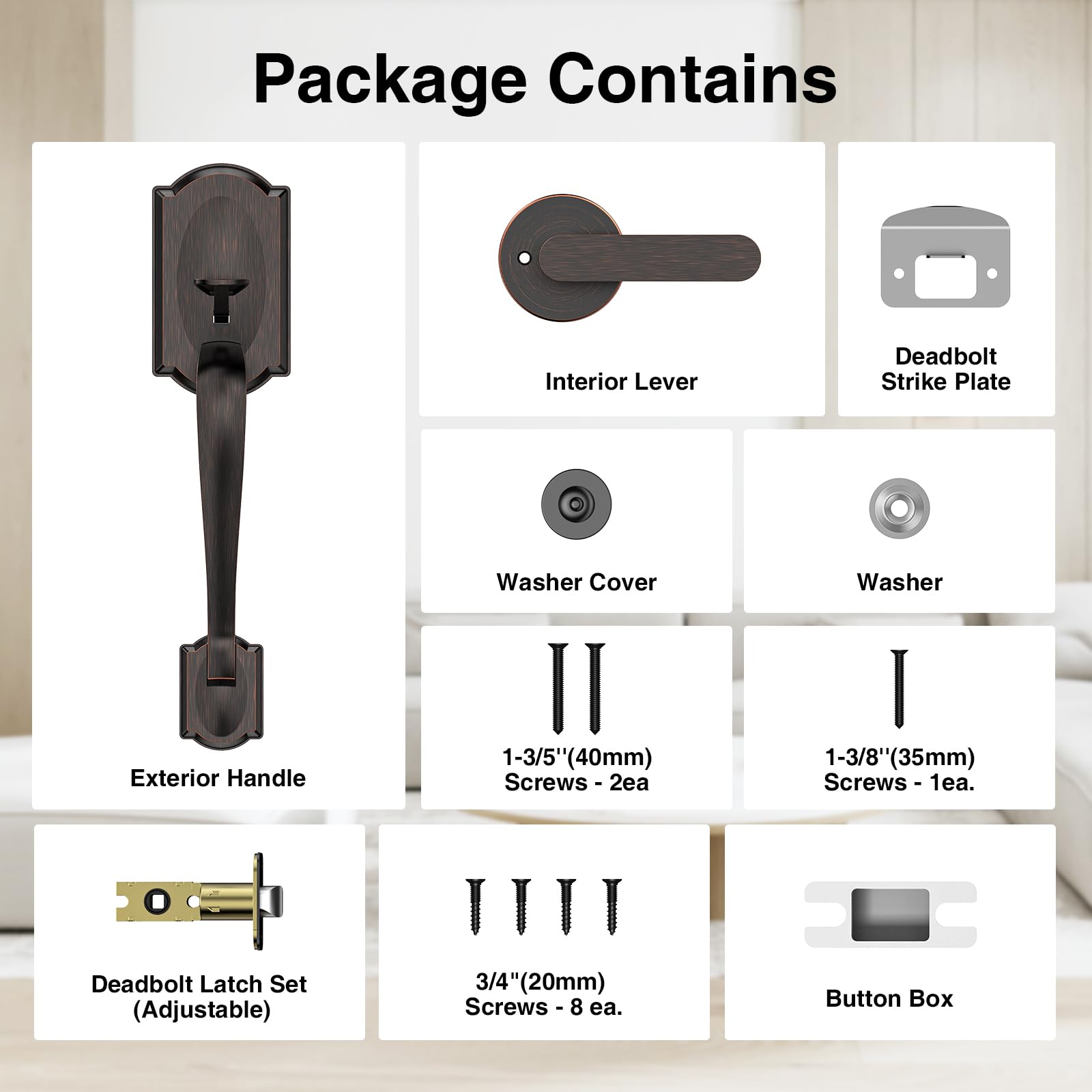 Calzibeno floating spindle design maintains stable connection to latch