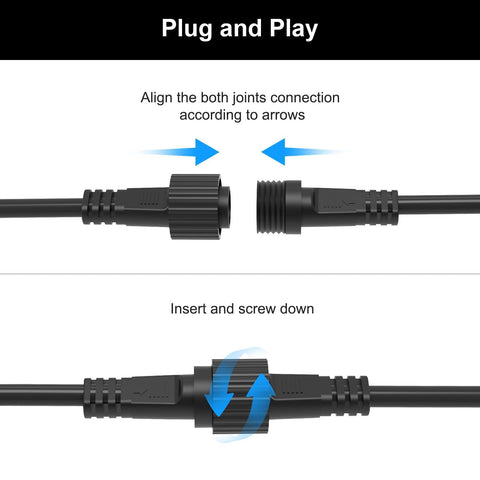 Camantu 16AWG extension lead emphasizes sturdy gauge for reliable lighting connections