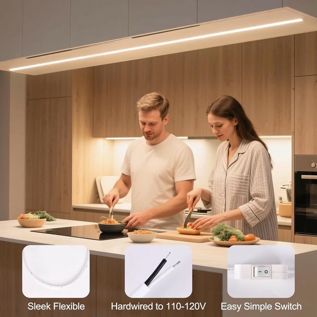 Cambk easy direct-wire installation to 120V power.