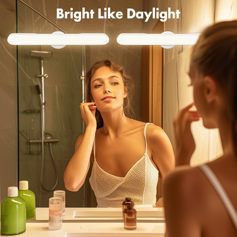 cambk led vanity light 3cct dimmable for precise makeup tones