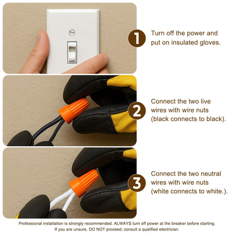 Cambk flicker-free lighting ensures steady performance during cooking.