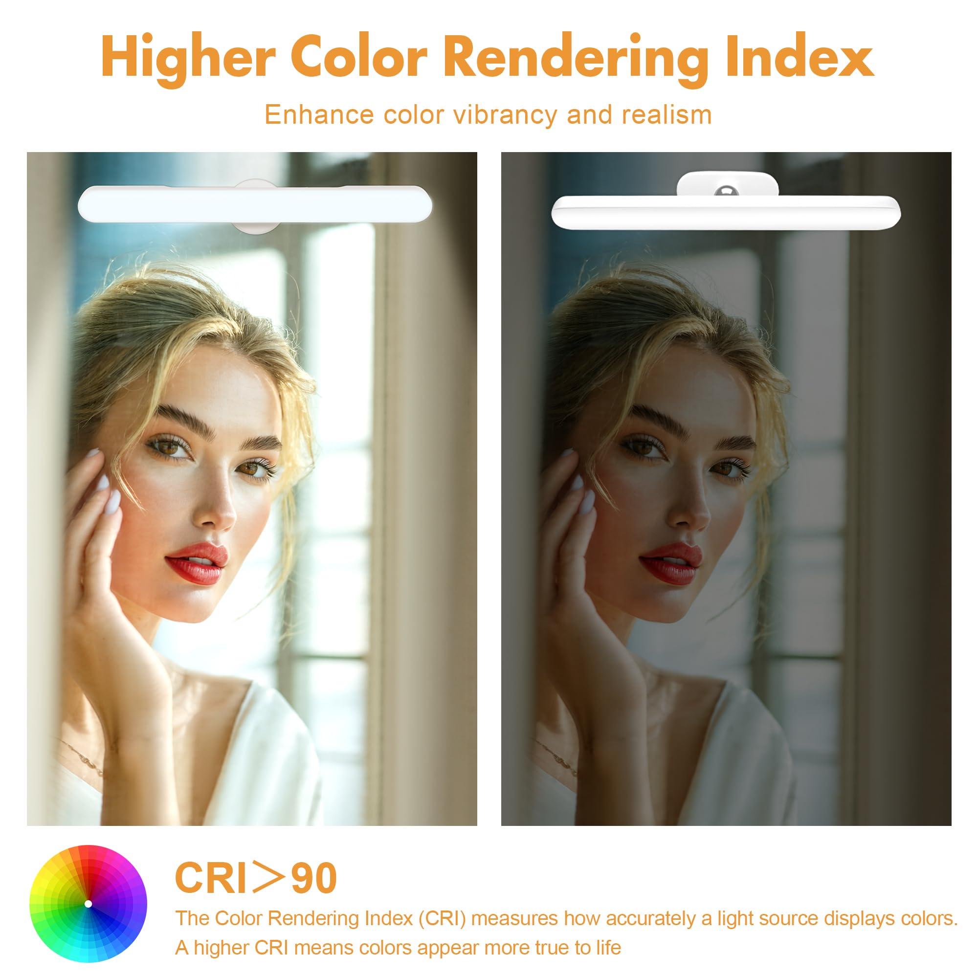 cambk wide applications for vanity mirrors and desks