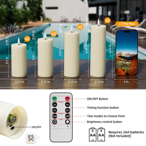CAMCLIM 3D flicker provides realistic warm glow