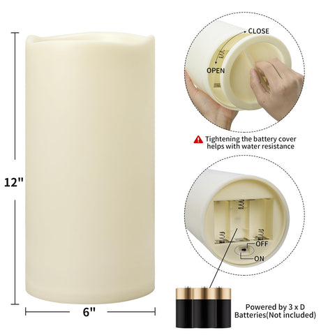 CAMCLIM durable waterproof plastic body for long-lasting decor