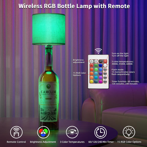 CAMCLIM RGB color options illustrate mood lighting and romance