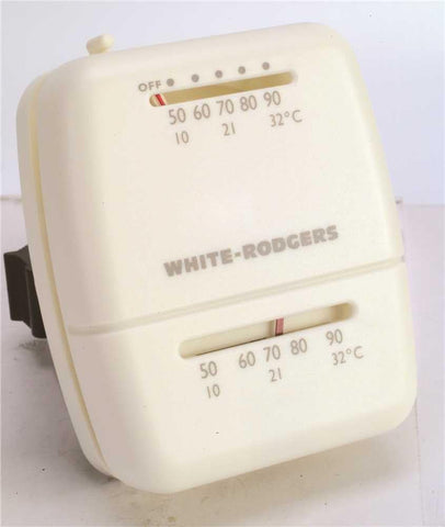 Camco White Rodgers 1C20-101 thermostat side panel shows rugged build