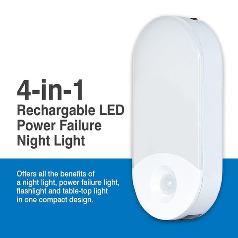 Camelion intelligent motion sensor night light activates with movement at night.