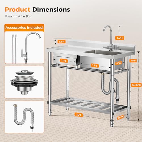 CAMMOO four-height-adjustable sink for ergonomic comfort