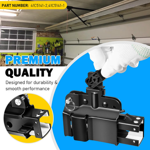 Camoo trolley assembly aligned on track for easy DIY setup