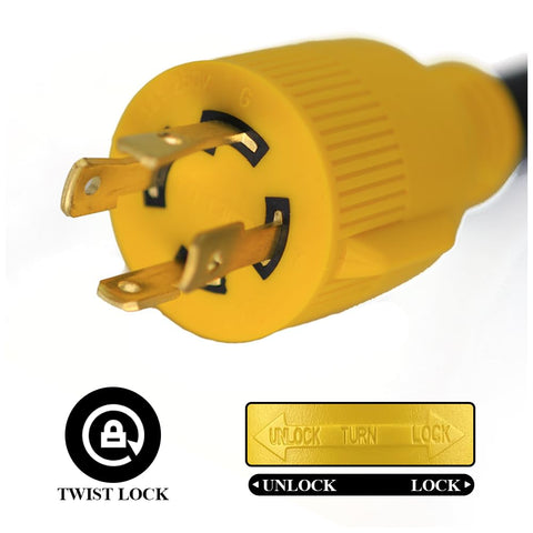 CAMPELIFY copper-wired 12-inch cord enables efficient power transfer.