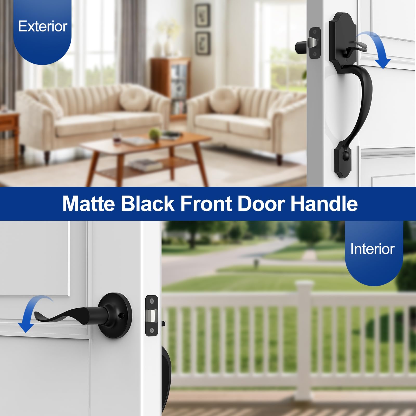 Camtek lock set arrives with all parts included for quick setup