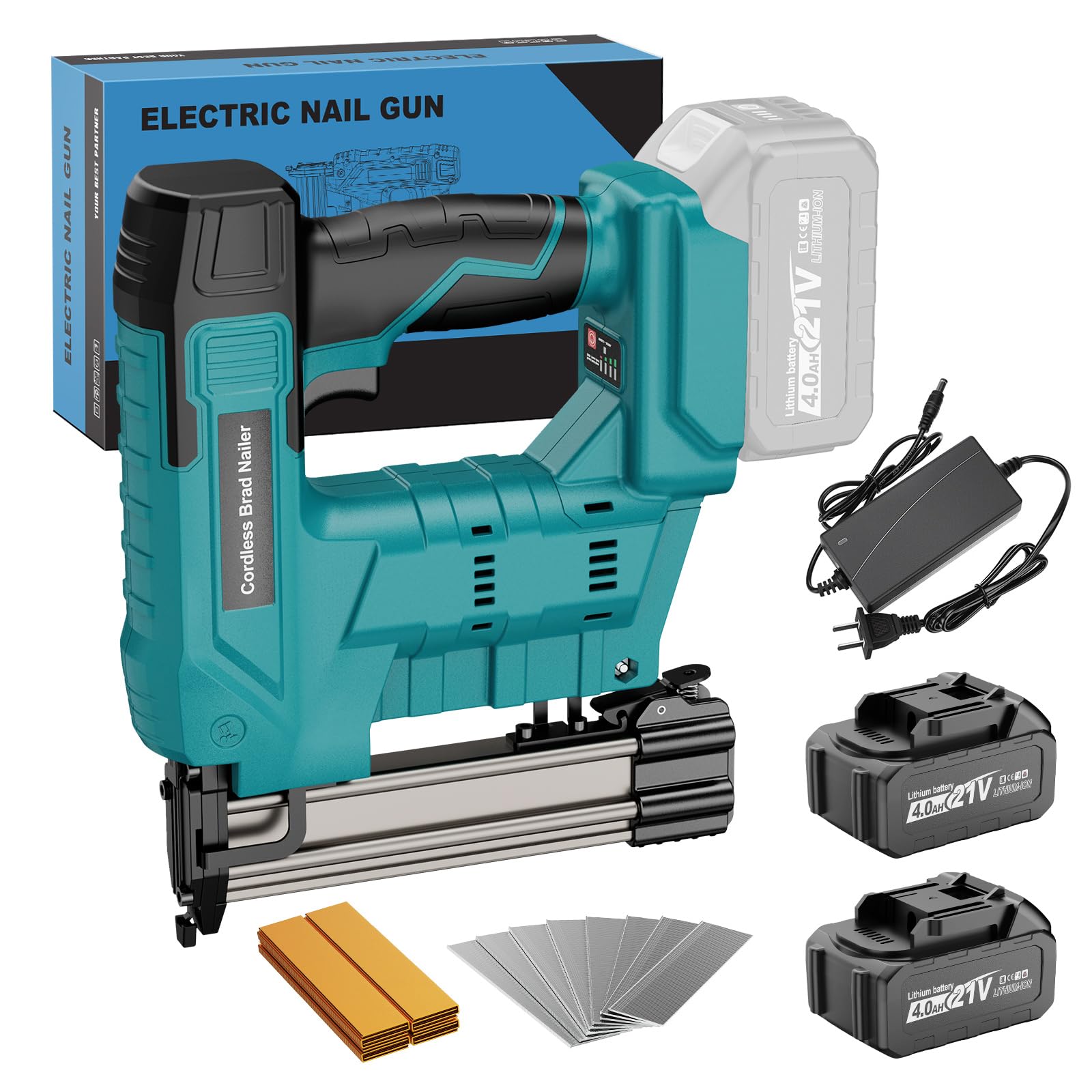 CAMXTOOL includes 1600 nails and staples for immediate use.