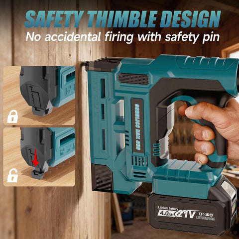 CAMXTOOL ready-to-use kit with 1000 nails and 1000 staples
