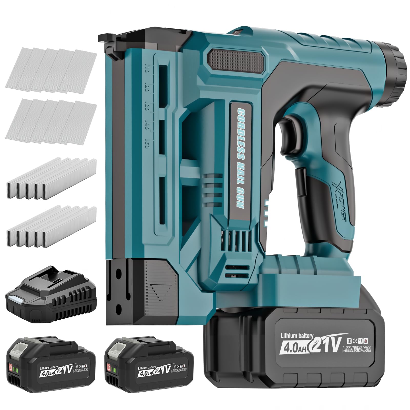 CAMXTOOL contents include 1000 nails and 1000 staples ready to go