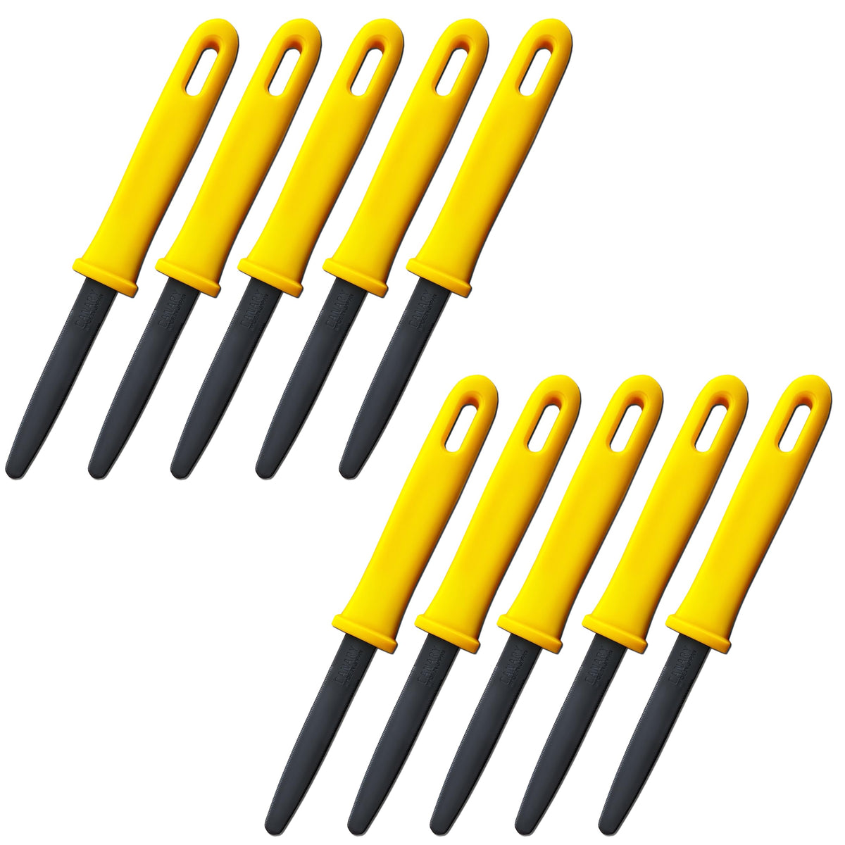 CANARY corrugated cardboard cutter with non-stick blade for smooth package opening