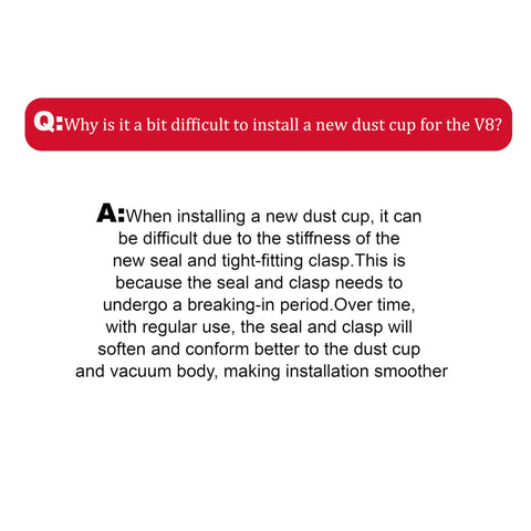 CandgFun restored suction after replacement may improve cleaning performance