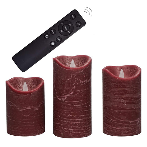 Candle Choice 4h-20h timer cycles automate daily lighting