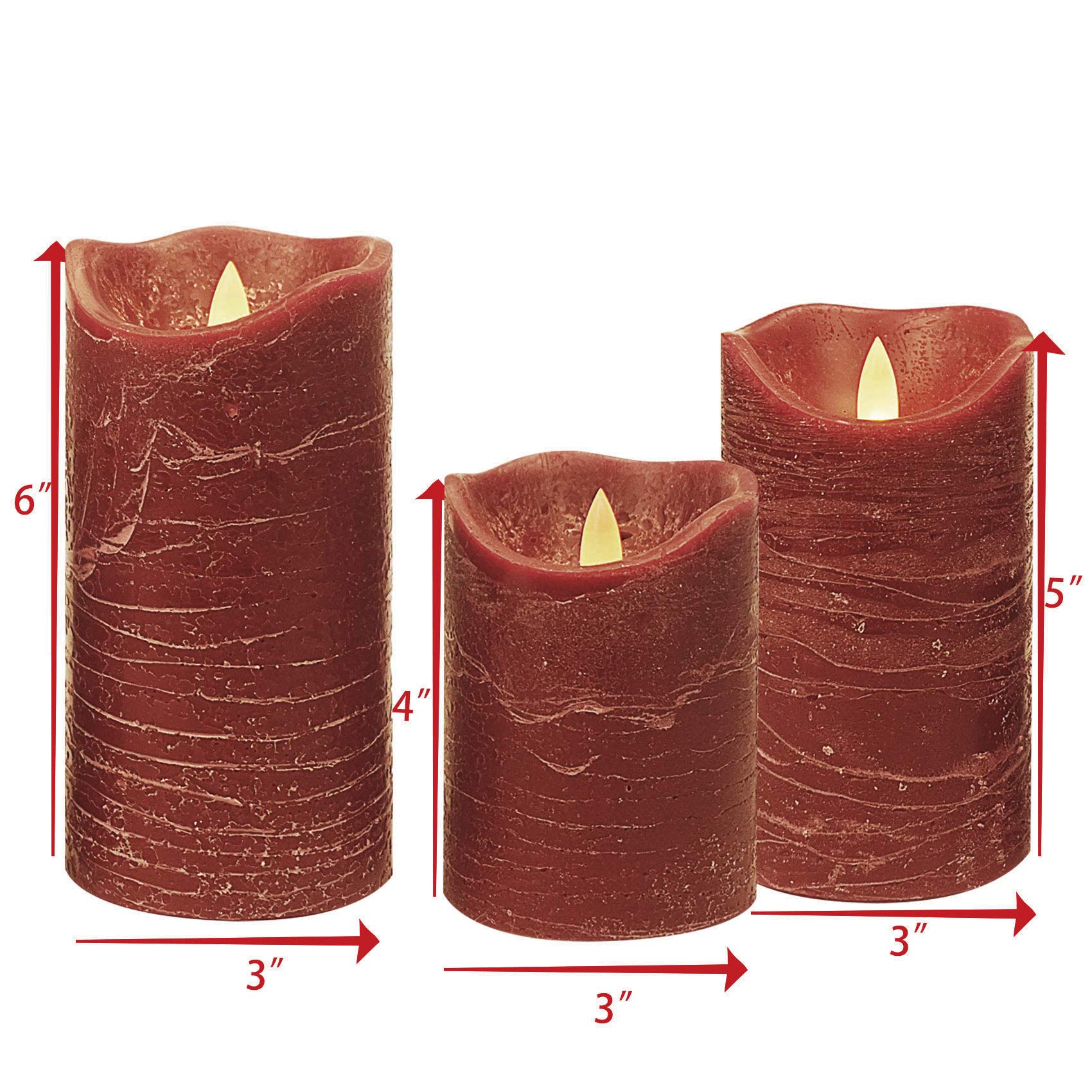 Candle Choice remote-control flameless candle operated from up to 20 feet away