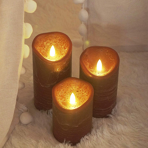 Candle Choice wedding table centerpiece glow in burgundy decor