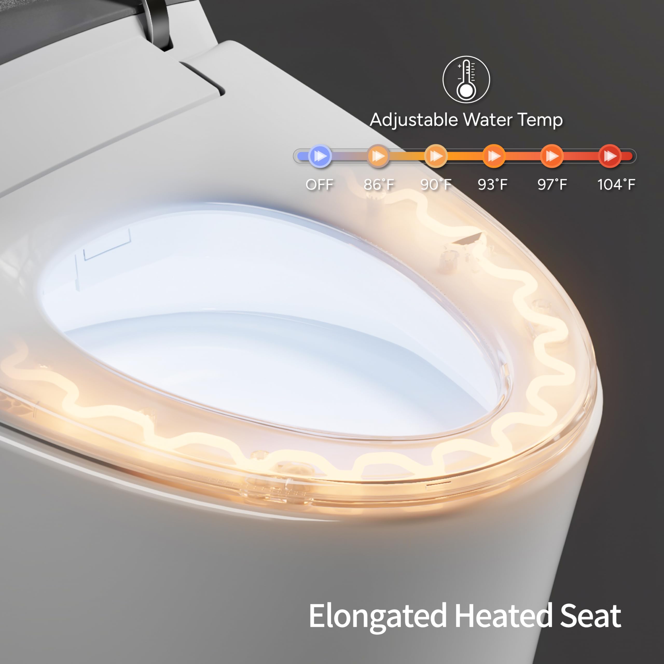 CANEST foot sensor supports hands-free flushing for convenience.